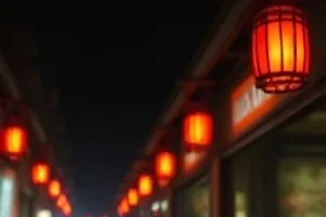 冰面之下 结冰湖面与冰层下的潜水灯